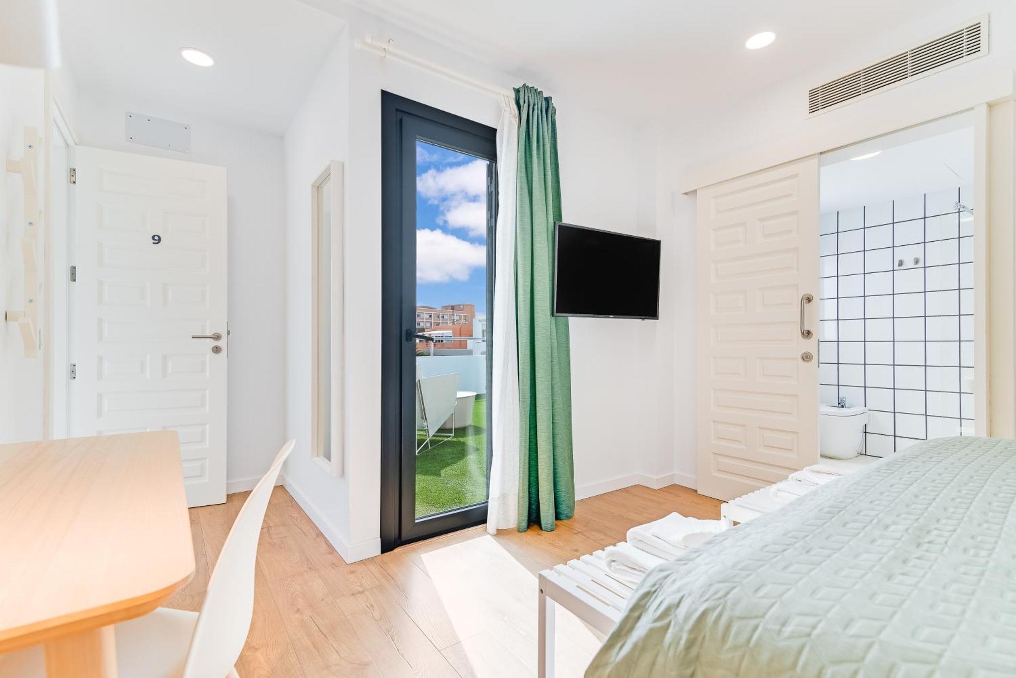 לינה וארוחת בוקר לאס פאלמס דה גראן קנאריה Casa Boissier Ciudad Jardin מראה חיצוני תמונה