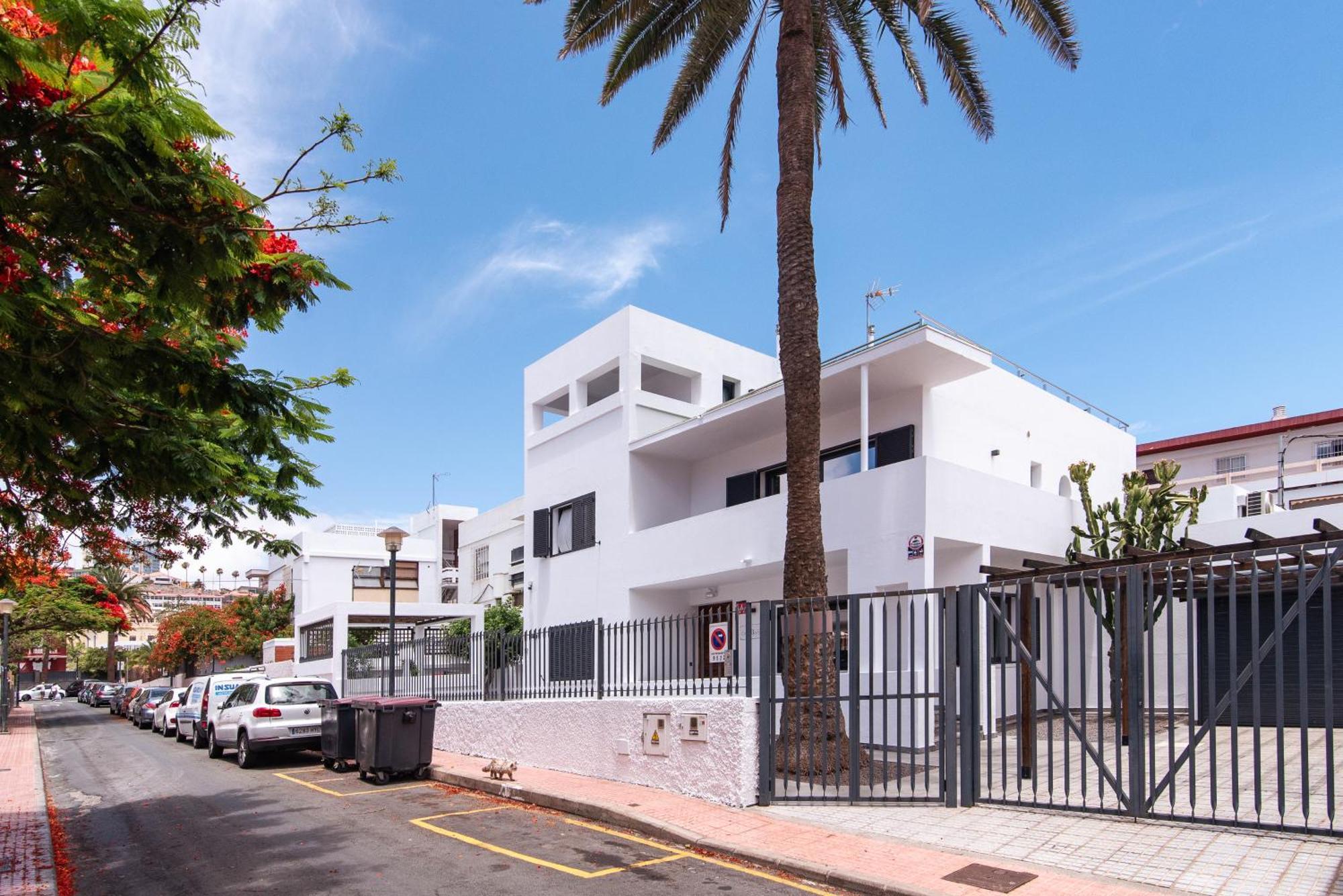 לינה וארוחת בוקר לאס פאלמס דה גראן קנאריה Casa Boissier Ciudad Jardin מראה חיצוני תמונה