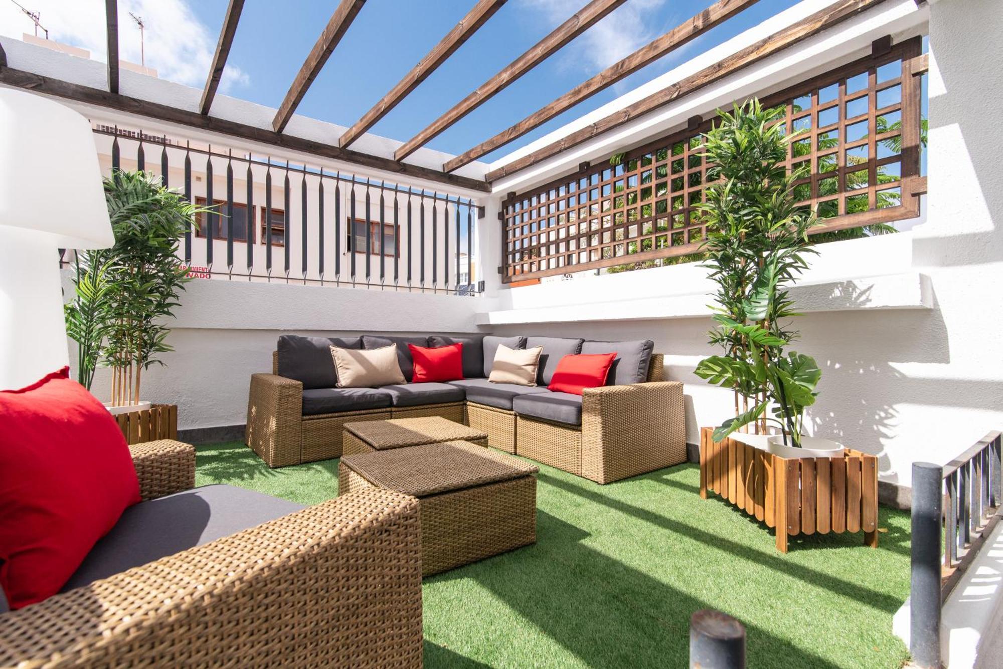 לינה וארוחת בוקר לאס פאלמס דה גראן קנאריה Casa Boissier Ciudad Jardin מראה חיצוני תמונה