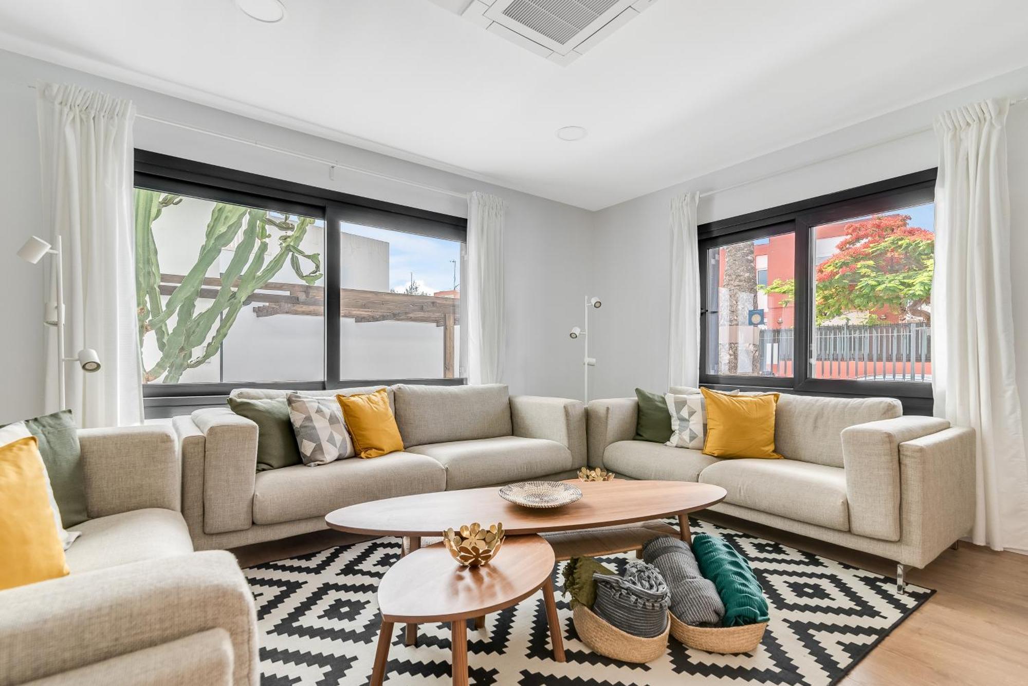לינה וארוחת בוקר לאס פאלמס דה גראן קנאריה Casa Boissier Ciudad Jardin מראה חיצוני תמונה