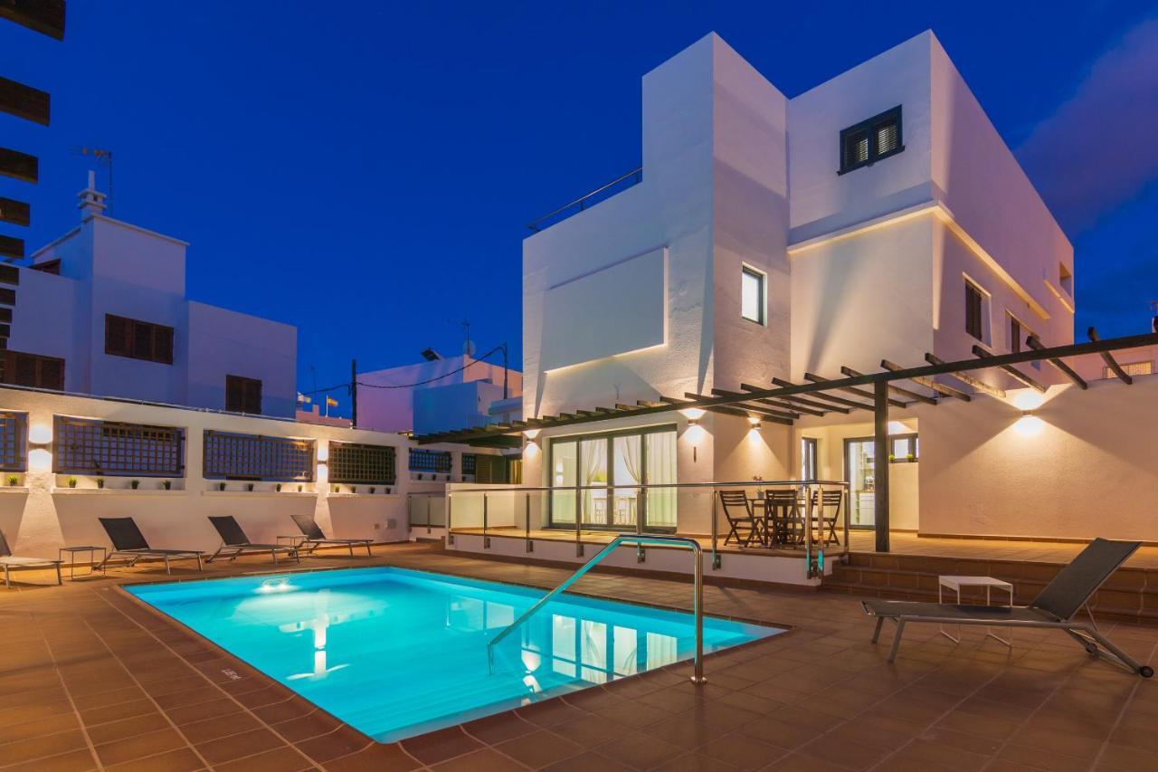 לינה וארוחת בוקר לאס פאלמס דה גראן קנאריה Casa Boissier Ciudad Jardin מראה חיצוני תמונה